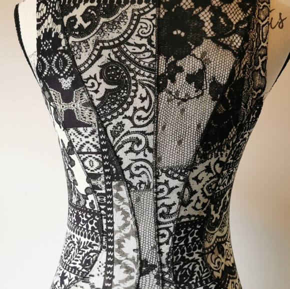 Vintage FUZZI Jean Paul Gaultier  polyamide nylon dress - Picture 6 of 10